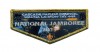 Cascade Pacific Council National Jamboree 2017 OA Flap Dark Sky Gold Metallic Border