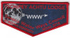 Tschipey Achtu Lodge NOAC 2018 Flap red