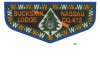 Buckskin Lodge Nassau Metallic Blue Border