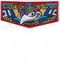 Occoneechee Lodge 1915-2019 Thundy Head-Regular Thread border OA Flap
