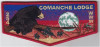Comanche Lodge OA FLap red