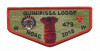 Quinipissa Lodge NOAC 2018 - Red Border Flap