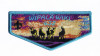 Wipala Wiki 432 sunset flap blue border