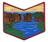2017 National Jamboree - Wachtschu Mawachpo Lodge - Pocket Piece - Red Border