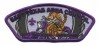 East Texas Area Council- 2017 National Jamboree- Rattlesnake (Purple) (Black Border)  