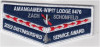 Amangamek Wipit Lodge 470 2022 Distinguish Service Award OA Flap Zachary