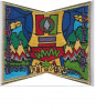 Occoneechee Lodge 1915-2019 Thundy Head-Metallic Thread Border- Center