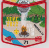 Na Tsi Hi NOAC 2022 Camp Fire Pocket Patch