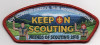 KEEP ON SCOUTING RED