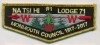 Natsi Hi Lodge 71 Monmouth Councl 1917-2017