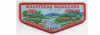 Lodge Flap Red Border (PO 87949)