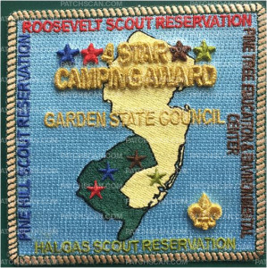 Patch Scan of Camping Award