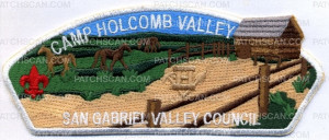Patch Scan of Camp Holcomb Valley - San Gabriel Valley Council CSP