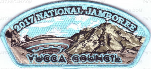 Patch Scan of Yucca Council 2017 National Jamboree JSP KW1875