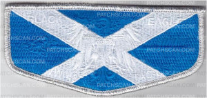 Patch Scan of Scotland Flag OA Flap