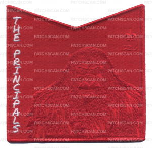 Patch Scan of Bigfoot Lodge The Principals red pocket patch