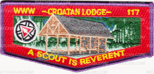 Patch Scan of Croatan Lodge 117 