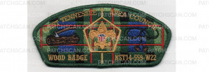 Patch Scan of Wood Badge CSP (PO 100102)