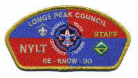 Longs Peak CSP Staff Longs Peak Council #62 merged with Greater Wyoming Council