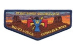 Ini-To Lodge Flap Conclave (Blue)  Flint River Council #95