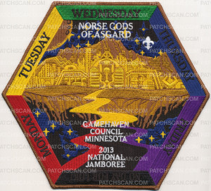 Patch Scan of 29450 A - Norse Gods Jambo Set 