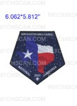 Patch Scan of SHAC 2023 NSJ "Texas" Jamboree Center Piece 