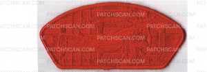 Patch Scan of Yocona Area Council Wood Badge CSP red border
