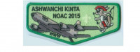 Ashwanchi Kinta NOAC flap (85043 v-2) Choctaw Area Council #302