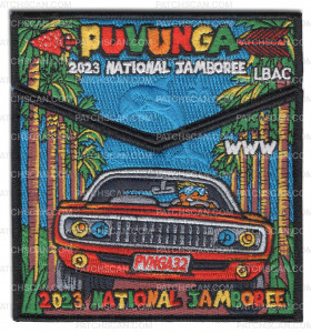 Patch Scan of P24950A Puvunga Lodge 2023 National Jamboree Flap/Pocket