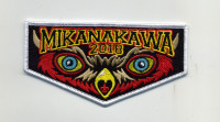 Mikanakawa 2018 Membership Flap (Red) Circle Ten Council #571