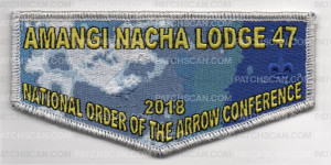 Patch Scan of LODGE 47 FLAP 2 MET SILVER
