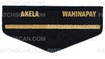 Patch Scan of AKELA WAHINAPAY (Gold Striped)