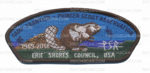 Patch Scan of Camp Frontier Pioneer Scout Reservation Center - CSP - Beaver