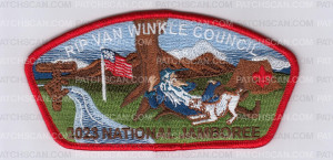 Patch Scan of Rip Van Winkle Council National Jamboree