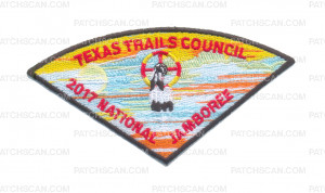 Patch Scan of 2017 National Jamboree - Texas Trails Council - Dream Catcher