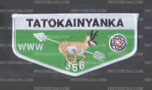 Patch Scan of k123490 - GWC TATOKAINYANKA 100TH FLAP
