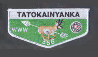 k123490 - GWC TATOKAINYANKA 100TH FLAP Greater Wyoming Council #638 merged with Longs Peak Council