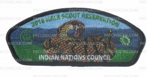 Patch Scan of 2018 Hale Scout Reservation - Indian Nations Council (Summer Camp) 
