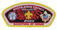 2020 Scouting At Home (Yellow)  Mason-Dixon Council #221(not active) merged with Shenandoah Area Council