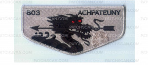 Patch Scan of Achpateuny Lodge Flap (84673)