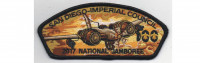 2017 National Jamboree Plane Black Border (PO 86699) San Diego-Imperial Council #49