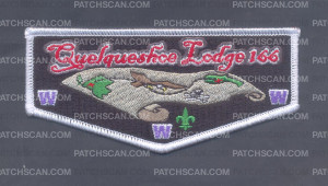 Patch Scan of CAC - QUELQUESHOE LODGE 2013 FLAP (WHITE)