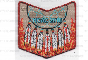 Patch Scan of NOAC 2018 Pocket Patch (PO 87679)