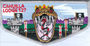 Patch Scan of Cahuilla Lodge 127 Lodge Banquet