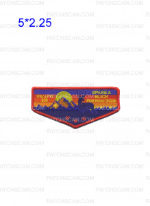 Patch Scan of Unal'yi 236 Spare a Buck for NOAC flap red border
