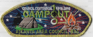 Patch Scan of AAC CC CAMPOUT FIREWORKS-CSP GOLD