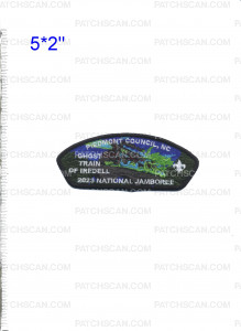 Patch Scan of 2023 NSJ GHOST TRAIN OF IREDELL PIEDMONT COUNCIL (Black)