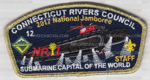 Patch Scan of CRC National Jamboree 2017 STAFF #12