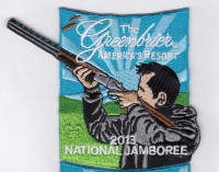 X167696A Greenbrier 2013 NATIONAL JAMBOREE (gun) ClassB	