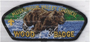 Patch Scan of Wood Badge CSP (bear)